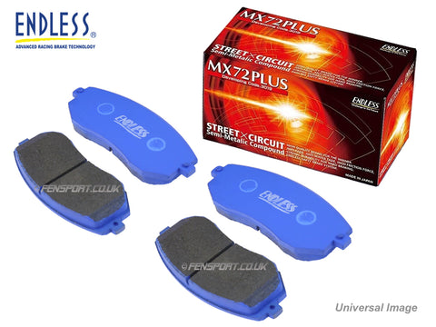 Brake Pads - Rear - Endless MX72-PLUS - GR86, GT86 & BRZ