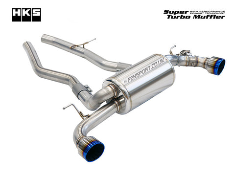 HKS Super Turbo Muffler - Exhaust - Toyota GR Supra A90 DB42