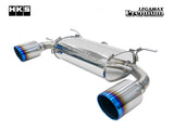 HKS Legamax Premium Exhaust - Rear Silencer - GR86