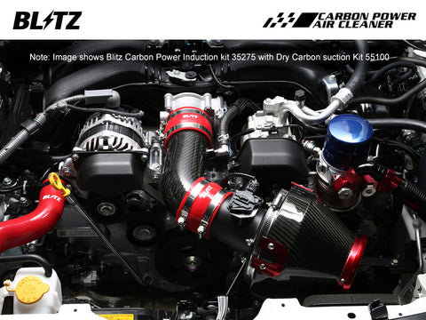 Blitz Carbon Power Induction Kit - 35275 - GR86