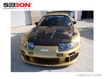 Seibon Carbon Fibre Bonnet - TS Style - Supra JZA80