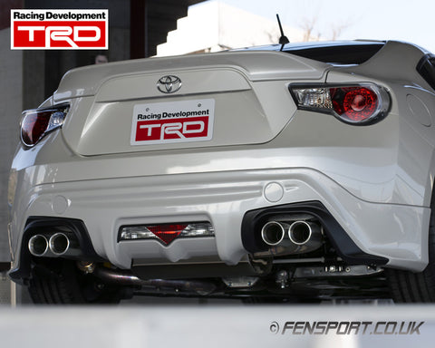 TRD Sports Exhaust Version R - Quad Tails - GT86