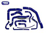 Blue Samco Coolant Hose Set for MR2 MK2 NA Rev 1 & 2