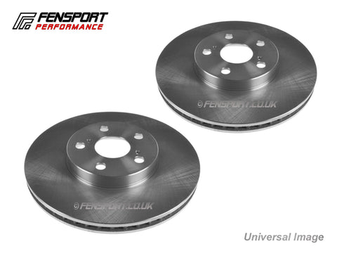 Brake Discs - Front - Standard - 255mm - Corolla GXi AE102, 1.6SR, G6, G6R AE111