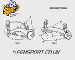 SuperPro - Rear Trailing Arm to TCA Bush Kit - MR2 Mk2 - SPF0699-22K