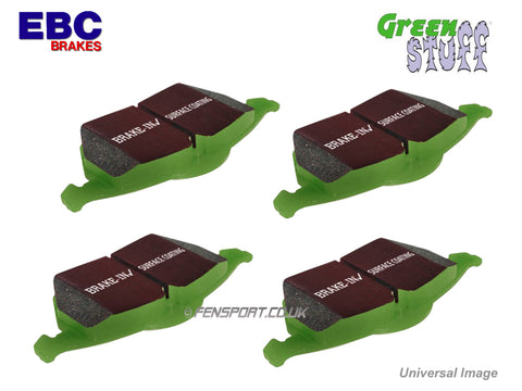 Brake Pads - Front - EBC Greenstuff - Aygo