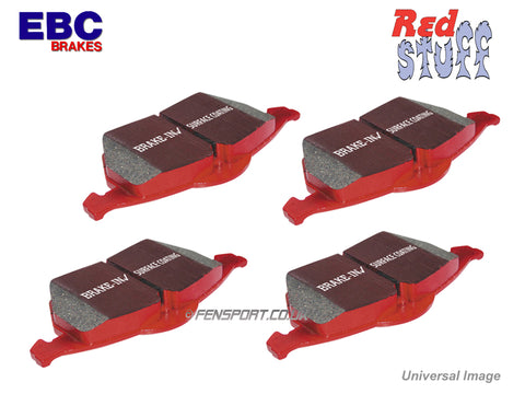 Brake Pads - Front - EBC Redstuff - Celica GT4 ST205 & Supra JZA80 4 Piston