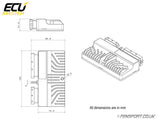 Ecu Master Black Ecu - dimensions