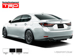 TRD Rear Spoiler - Graphite Black 223 - GS300h & GS450h