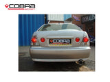 Cobra Exhaust System - Non Resonated - 4" Jap Style - Polished Tails - Lexus IS200