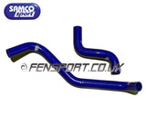 Blue Samco Radiator Hose Set for Starlet EP82 