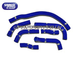 Blue Samco Coolant Hose Set for MR2 MK2 Rev3 Turbo