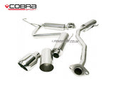 Cobra Exhaust System - Cat Back - Various Tailpipe Options - Celica 190, ZZT231 1.8 VVTi